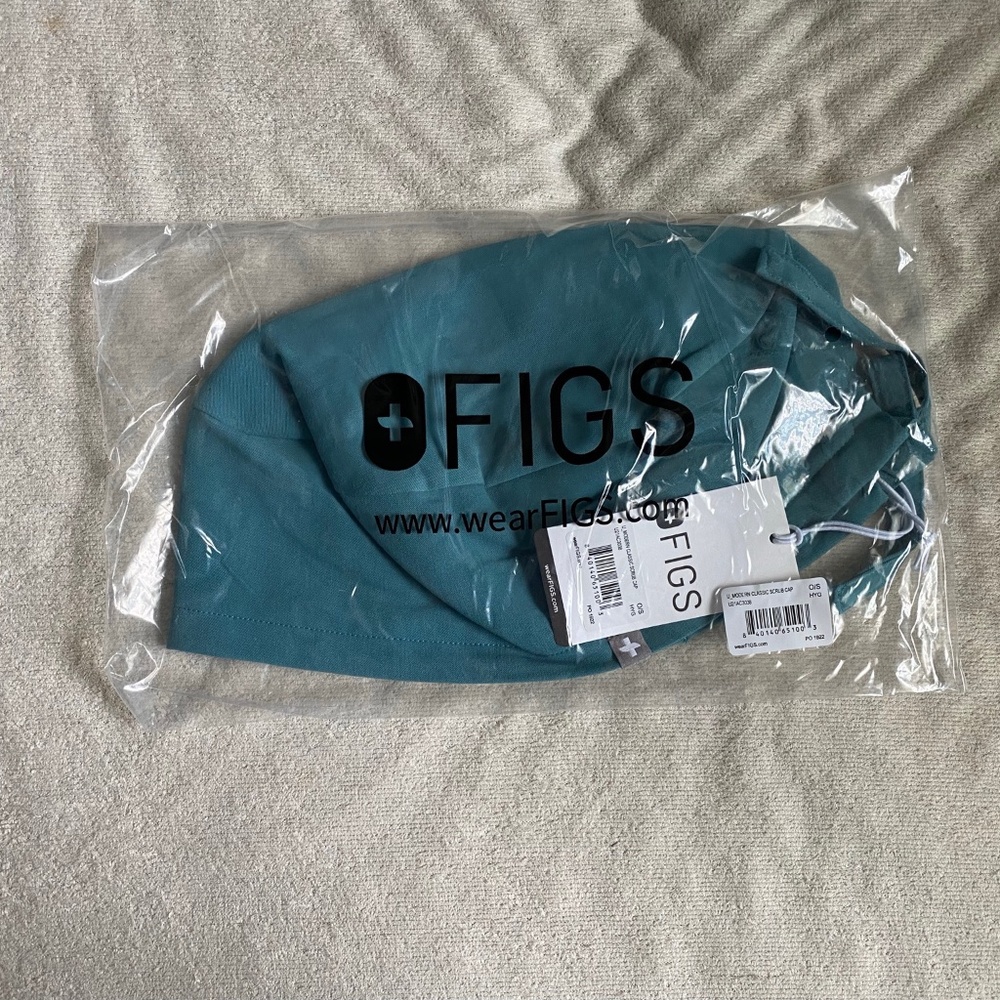 Hydrogen Green Figs Scrub Cap